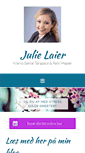 Mobile Screenshot of julielaier.com